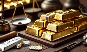 Emas Stagnan di Atas US$4200, Tekanan Bearish Masih Mengintai
