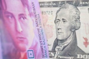 Dolar Goyah, Franc Swiss Ambil Alih