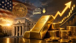 Emas Terus Naik, Ekspektasi Bunga The Fed Menurun
